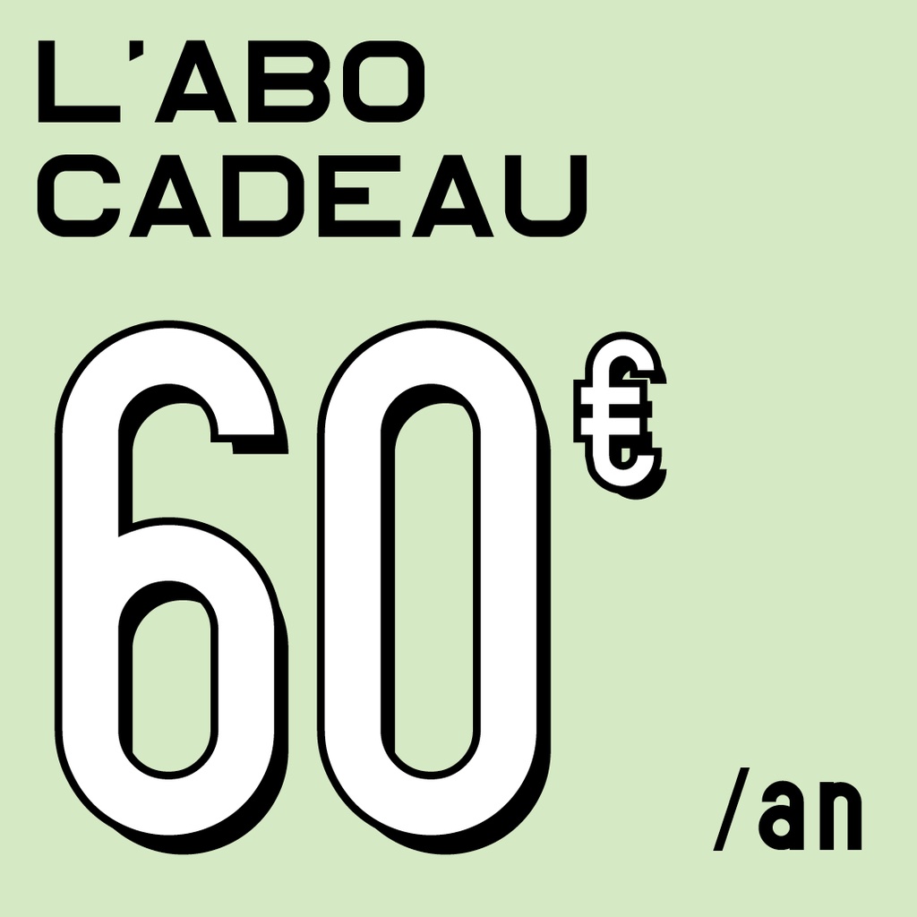 Abonnement cadeau 1 an